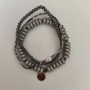 3/$30💜3 stackable bracelets in matching color